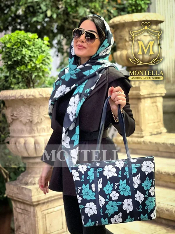 ست کیف و روسری(شال) طرح سانا