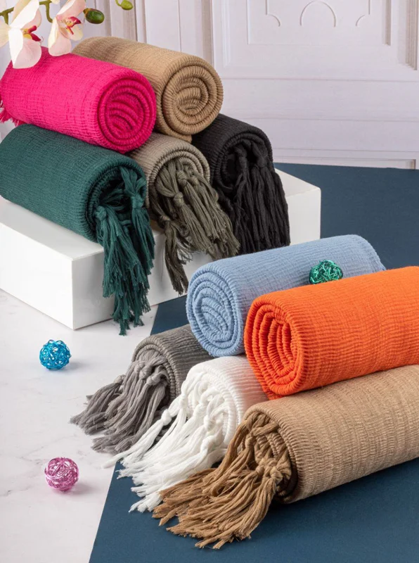 شال نخ پلیسه